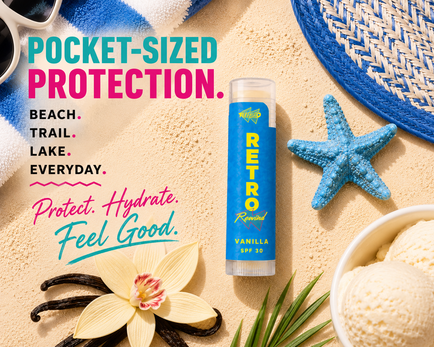 Lip Balm (SPF) - Vanilla (Single) (Copy)
