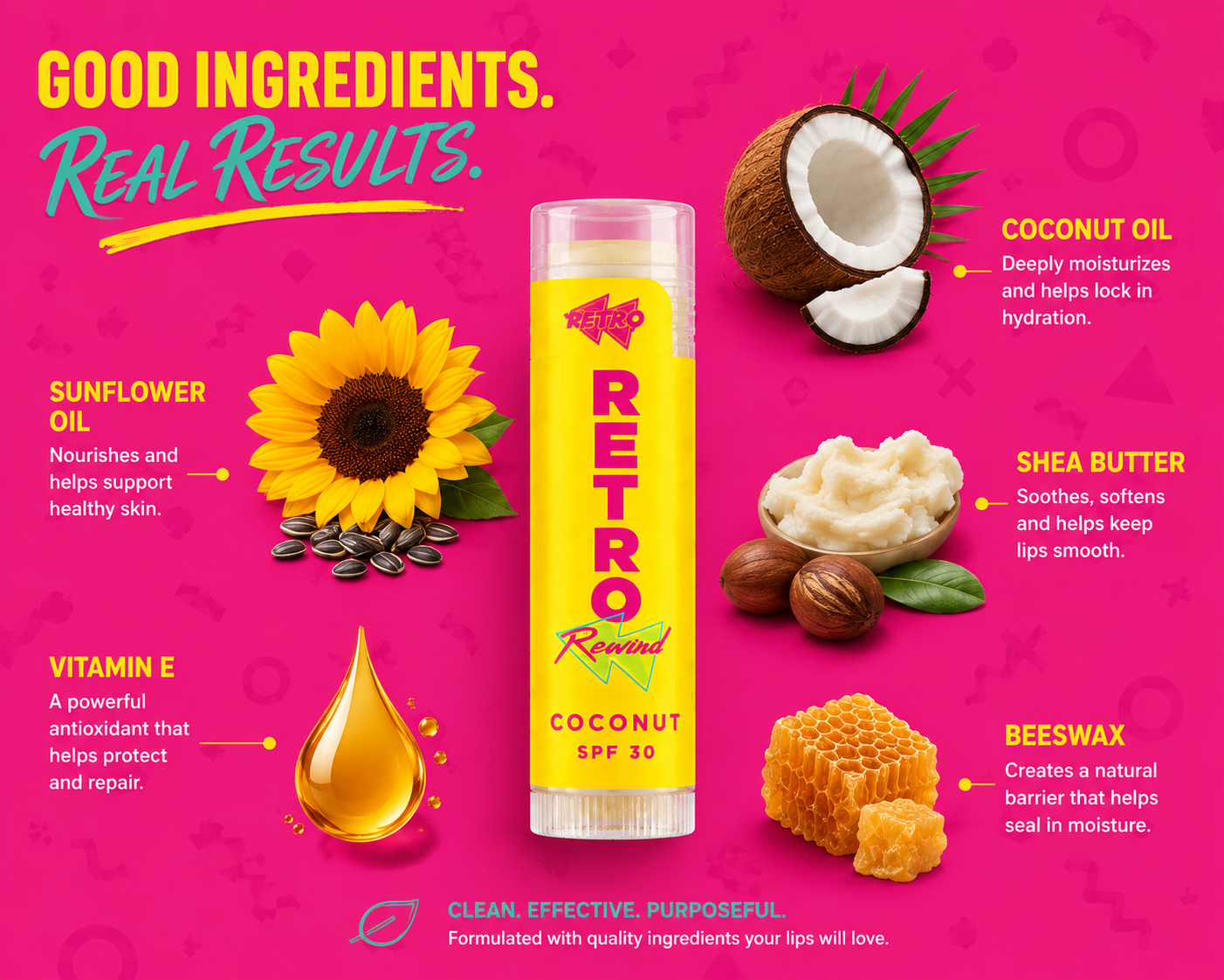 Lip Balm (SPF) - Coconut (Single)